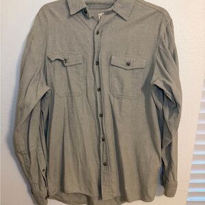 RedHead Gray Button-Up Shirt
